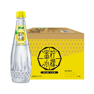 88vip：怡宝 柠檬果汁饮料怡宝蜂蜜480ml*15瓶*2件 57.5元包邮（合28.75元/件）