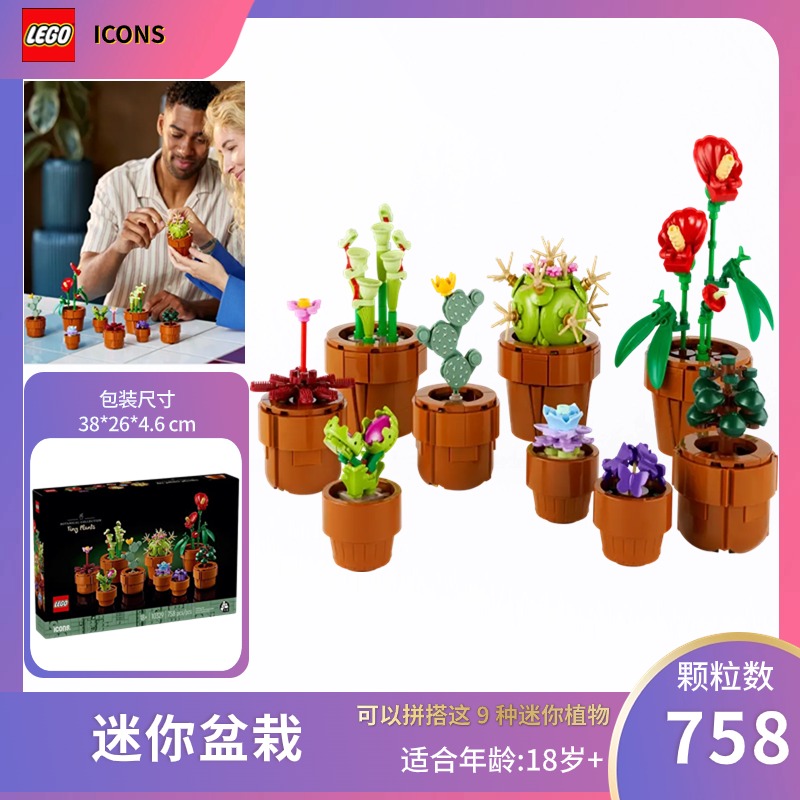 LEGO 乐高 Botanical Collection植物收藏系列 10280 花束 284.05元