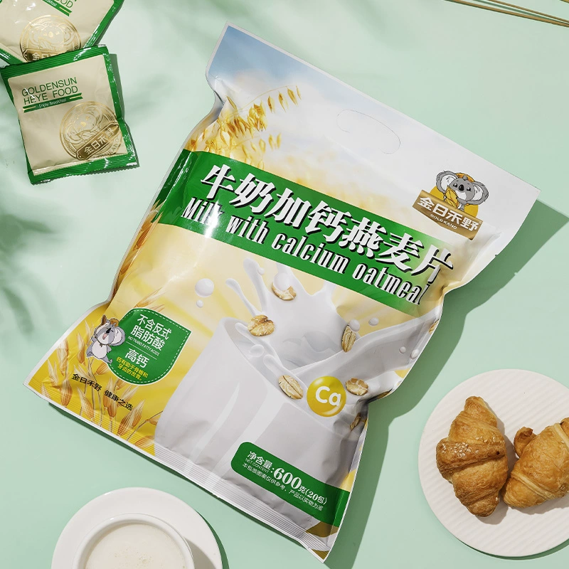 金日制药监制，金日禾野 猴头菇/牛奶加钙燕麦片600g（30g*20包）*2袋 29.91元包邮 买手党-买手聚集的地方