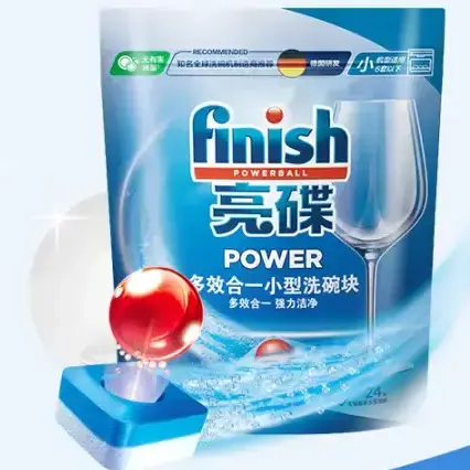 finish 亮碟 洗碗机专用小型洗碗块 24块 45.9元