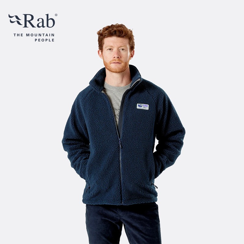 PLUS会员：Rab 睿坡 男款保暖摇粒绒夹克 QFC-24 500.38元（需买2件，共1100.76元包