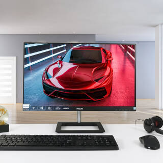 飞利浦(philips) 245e1 23.8英寸 ips显示器(2560×1440,75hz) 878元