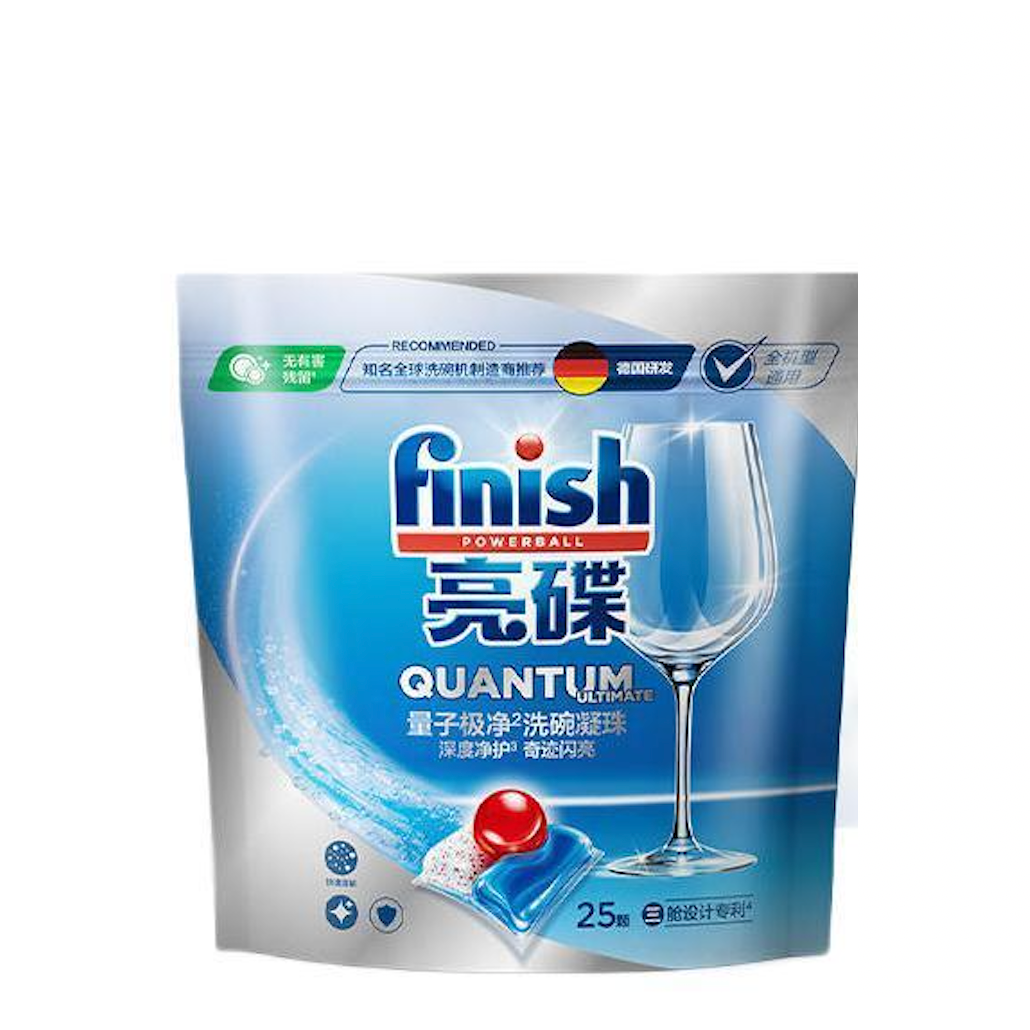 finish 亮碟 洗碗机用洗碗凝珠 26颗*3袋 89.9元（需用券）