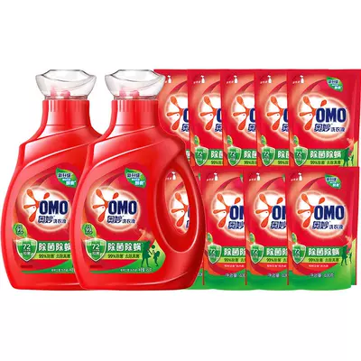 88VIP:奥妙除菌除螨酵素洗衣液11斤（5.5kg*1套） 31.89元（需领券，淘金币抵1.47