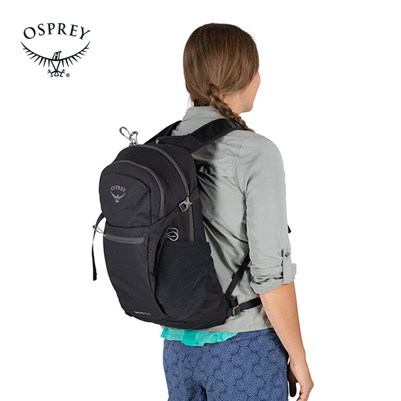 88VIP：OSPREY 小鹰 Daylite Plus日光+15升多功能双肩包户外旅游通勤 黑色 474.05元