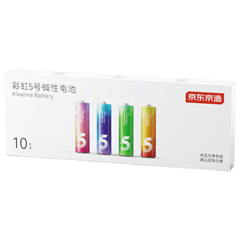 京东京造 5号电池 10粒 7.99元