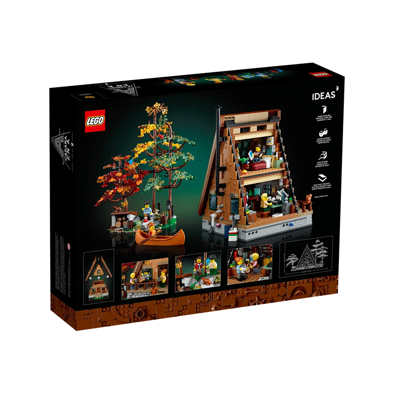 LEGO 乐高 IDEAS系列 21338 森林木屋 873.99元包邮