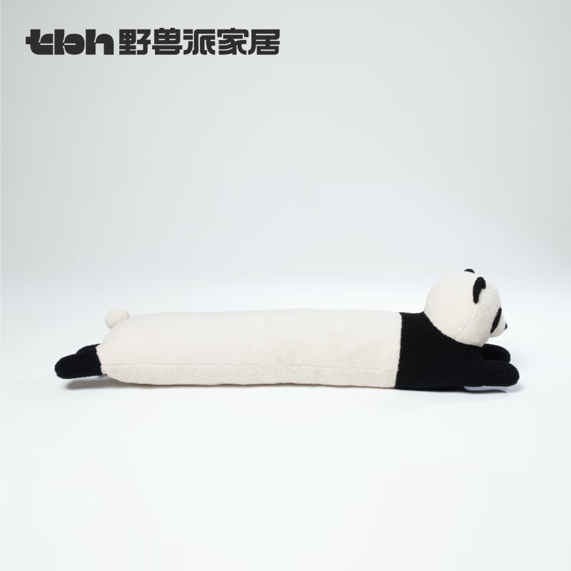 tbh 野兽派家居 熊猫嘭嘭条形抱枕 PANDA POMPOM 条形抱枕 22x115cm 71.52元（需用券