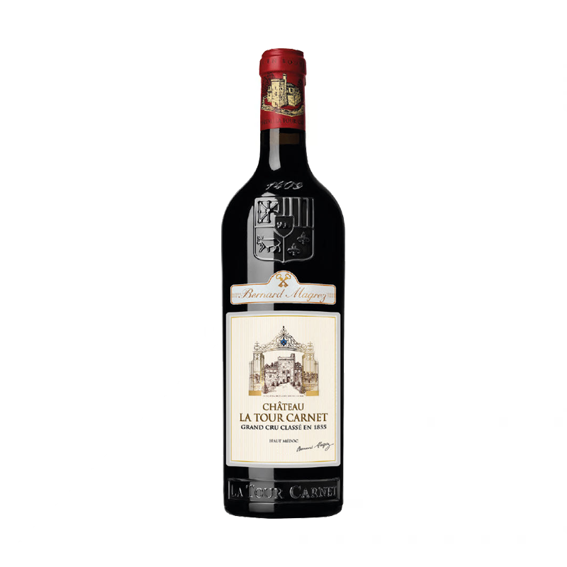 Chateau La Tour Carnet 拉图嘉利 正牌 2021年 干红葡萄酒 750ml 单瓶装 180.3元（需用