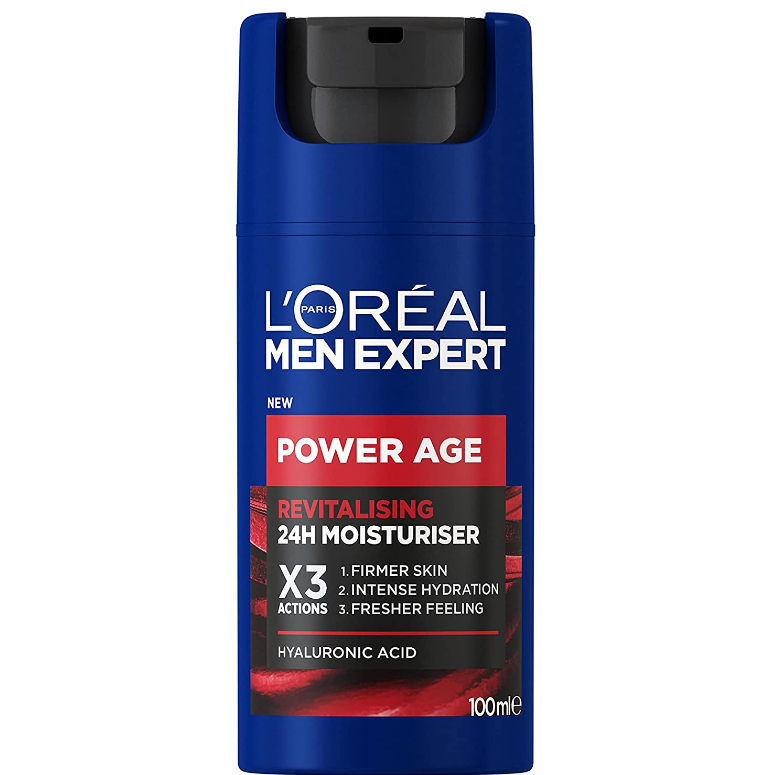 【含税直邮】L'Oréal 欧莱雅 Men Expert 男士透明质酸面部保湿霜 100mL 到手约￥