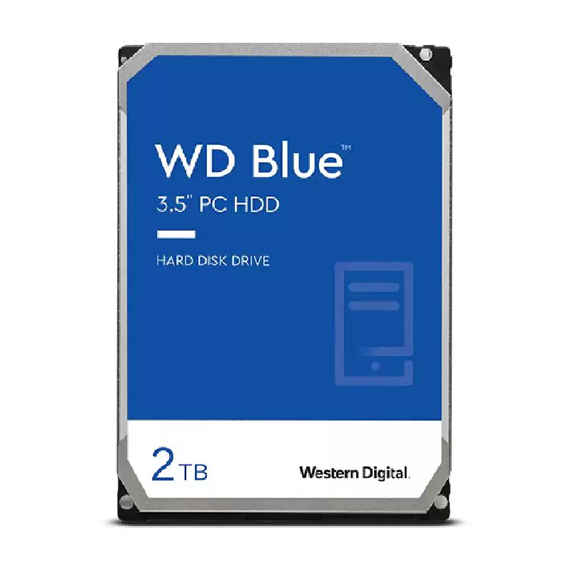 西部数据 WD西部数据4t机械硬盘8t硬盘6t西数4tb 2tb 台式机电脑蓝盘 ￥388.55