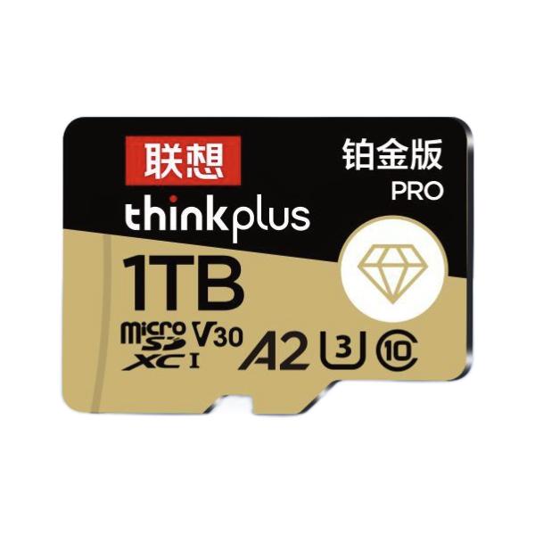 百亿补贴：Lenovo 联想 thinkplus 铂金臻享版 TF存储卡 1TB（A2、U3、Class10） 439元