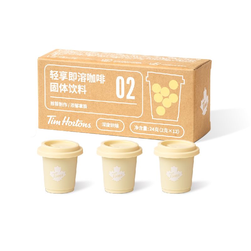 临期品：Tim Hortons 天好咖啡 冻干咖啡美式咖啡浓缩 12颗 12.9元包邮（需用券