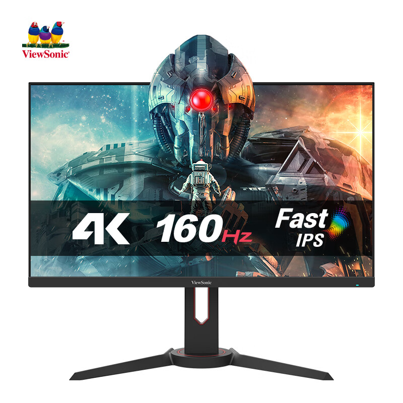 ViewSonic 优派 VX2758-4K-PRO-3 27英寸 IPS G-sync FreeSync 显示器（3840*2160、160Hz、100%sR