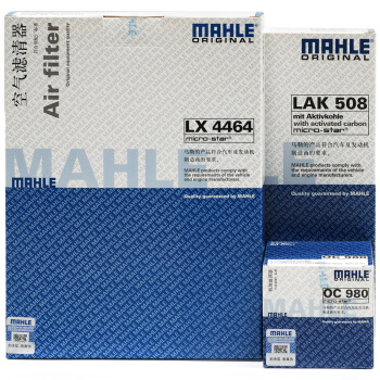 MAHLE 马勒 滤清器套装 空气滤+空调滤+机油滤（昂克赛拉1.5） 95.2元