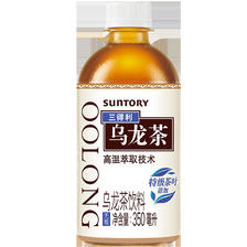 京东特价app：三得利（Suntory） 无糖乌龙茶 350ml*6瓶 10.9元包邮（需首购礼金