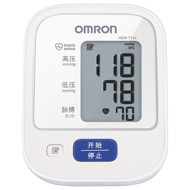 OMRON 欧姆龙 HEM-7124 上臂式血压计 198元（需用券）