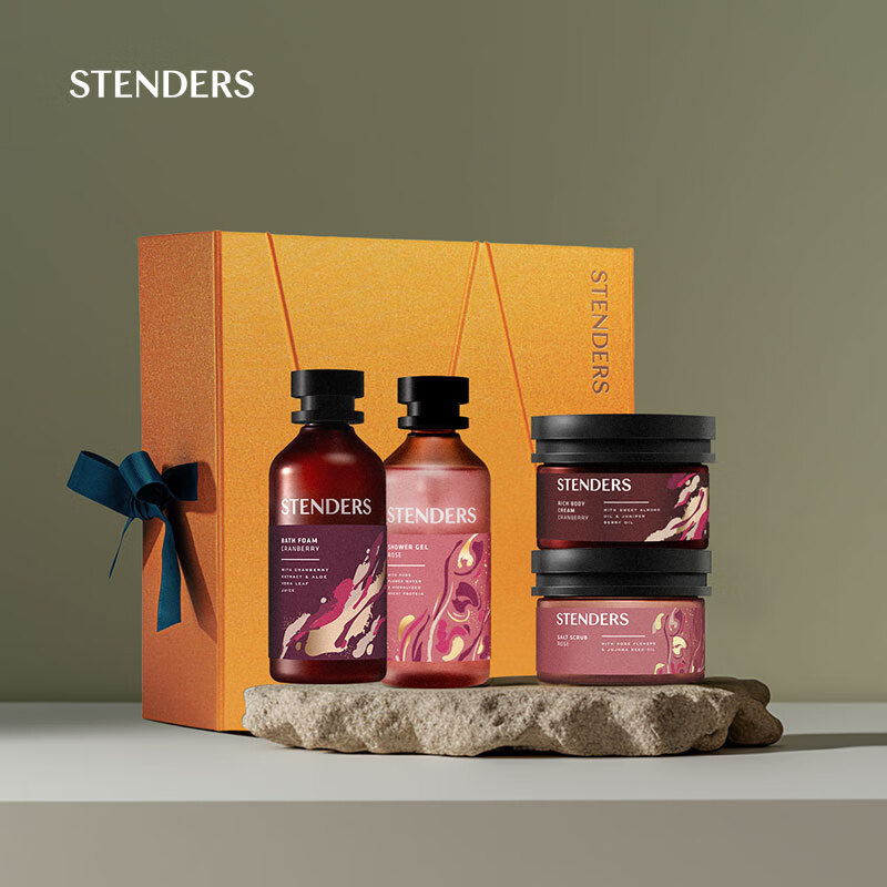 STENDERS 施丹兰 玫瑰蔓越莓身体护理沐浴套装礼盒810g 礼盒 733元（需用券）