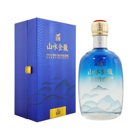 金徽 浓香型白酒 50度山水金徽·山 单瓶 500ml （买一送一 单瓶69.9元） 139.8元