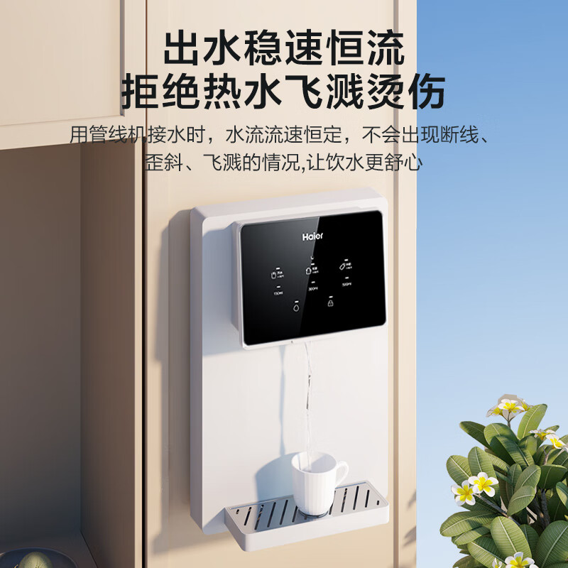 最后4小时：Haier 海尔 管线机壁挂式 净水器伴侣HGR2207 449.05元（需用券）