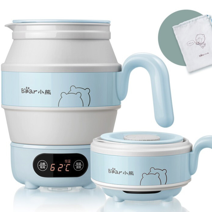 Bear 小熊 ZDH-A06G1 保温电水壶 0.6L 灰色 109元（需用券）