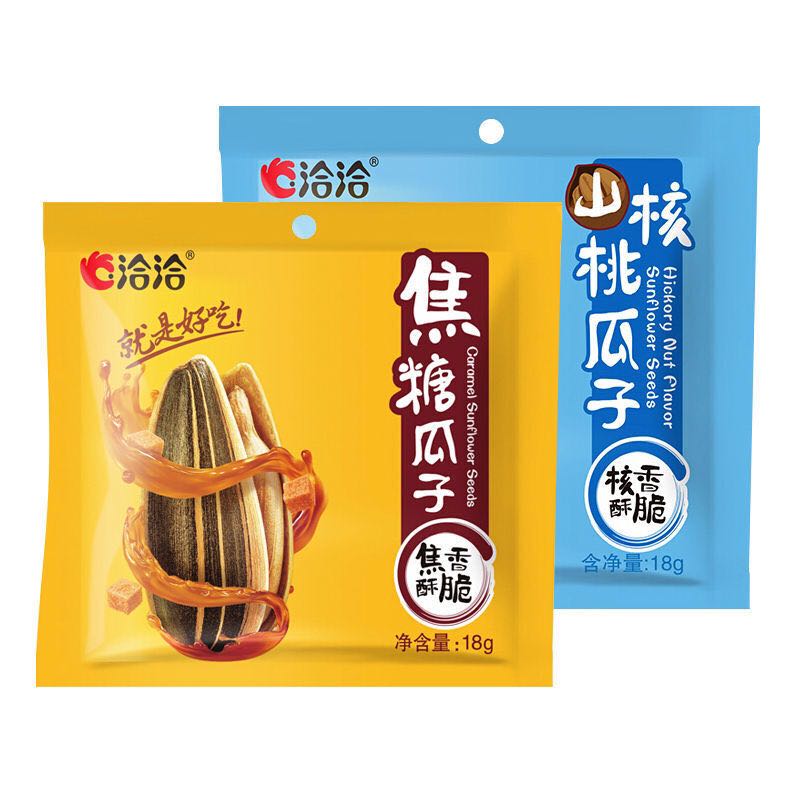 ChaCheer 洽洽 香瓜子 焦糖味18g*18袋（买1赠1） 9.65元（需买2件，需用券）