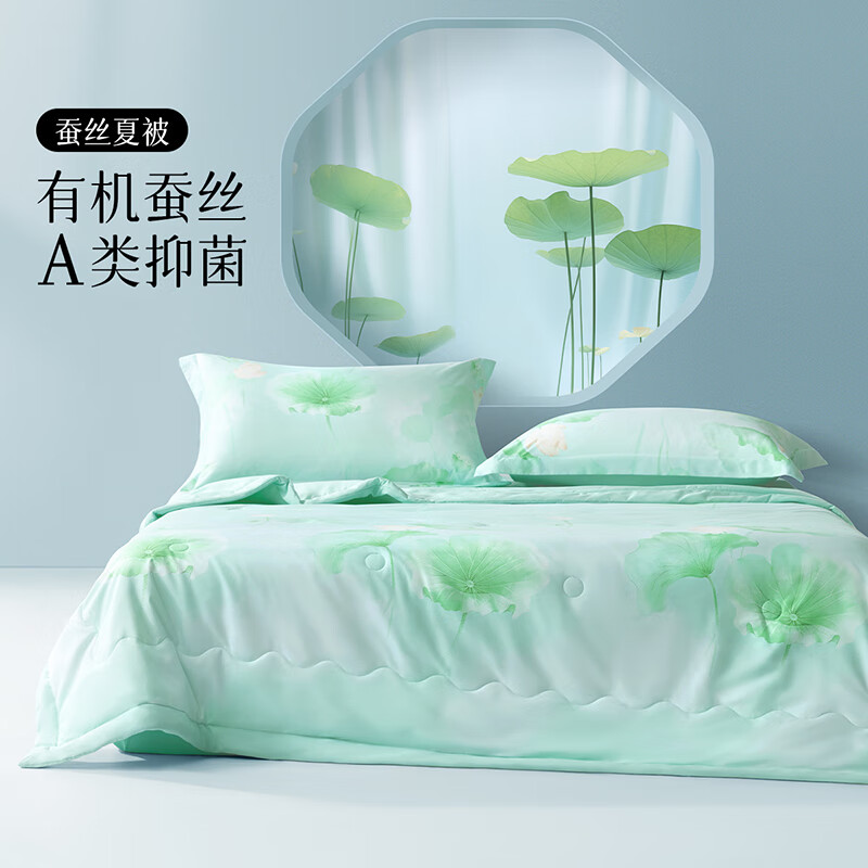 BLISS 百丽丝 A类可水洗100%蚕丝抗菌夏凉空调被 150cm×200cm 95.01元（需用券）