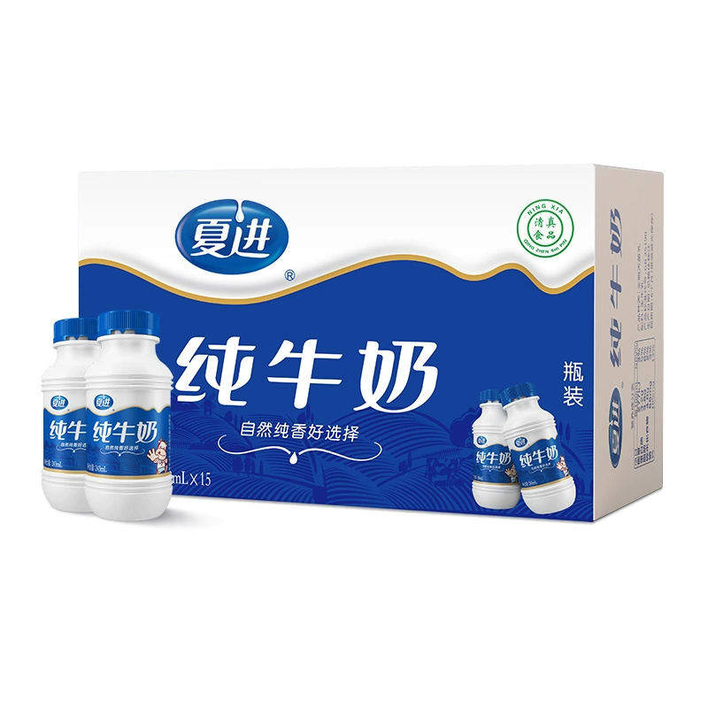 夏进 瓶装纯牛奶整箱243ml*24瓶 券后54.8元