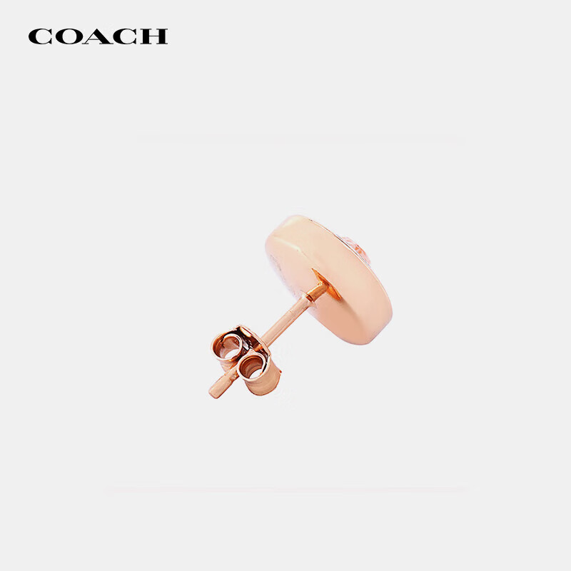 COACH 蔻驰 女士时尚耳钉 玫瑰金色 F54516 RGD 262.84元