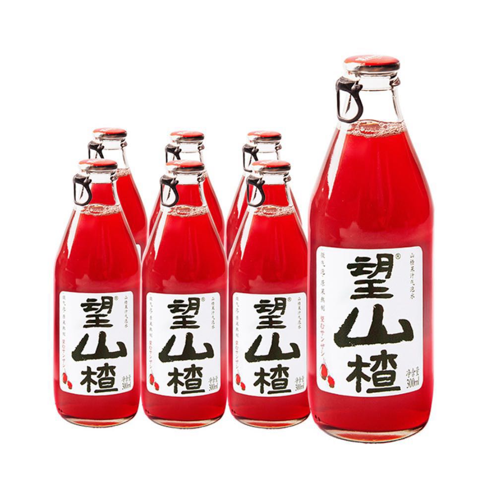 88VIP：望山楂 好望水 气泡水望山楂汁300ml*6瓶 14元（需买2件，需用券）