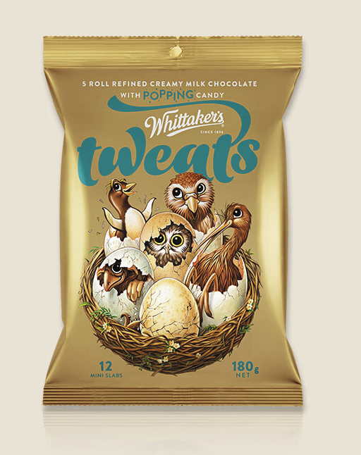 Whittaker's 惠特克 新西兰进口 跳跳糖袋装巧克力180g 22.4元（需买2件，需用券