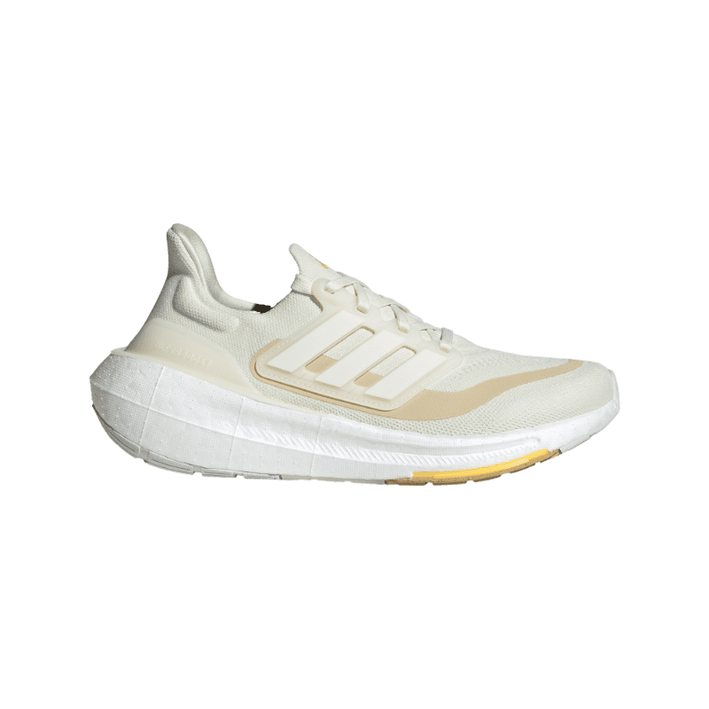 PLUS会员：adidas 阿迪达斯 飘飘鞋 ULTRABOOST LIGHT 跑步鞋女 米色/卡其色 38.5 381.3