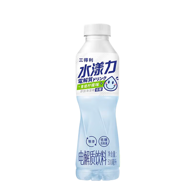 三得利（Suntory） 水漾力青提柠檬味电解质饮料500ml*15瓶 整箱装 ￥45.8