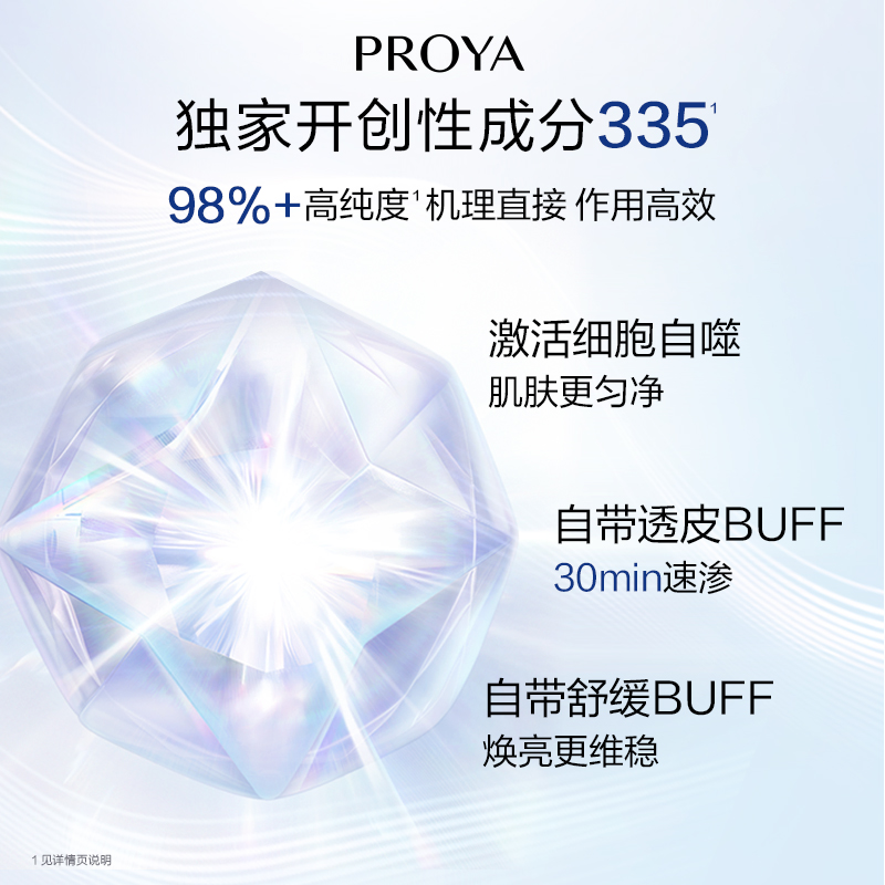 PROYA 珀莱雅 光学瓶恒光精华液4ml补水保湿面部焕亮净透女 12.35元