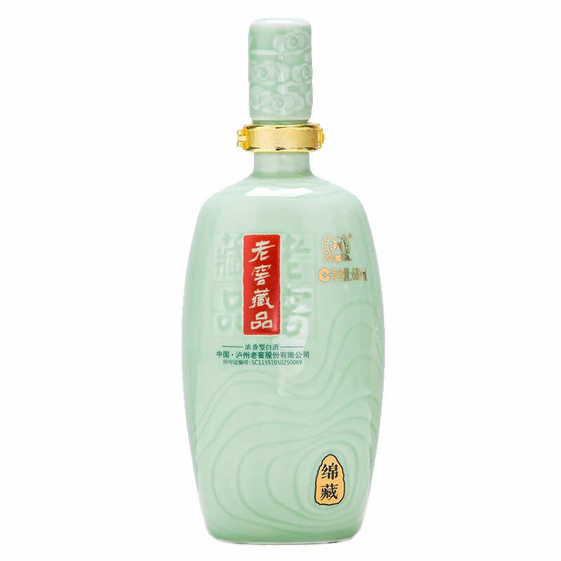 泸州老窖 老窖藏品 绵藏 60%vol 浓香型白酒 680ml 单瓶装 76元