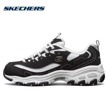 SKECHERS 斯凯奇 D'lites熊猫款 厚底时尚休闲鞋 11930 299元（需用券）