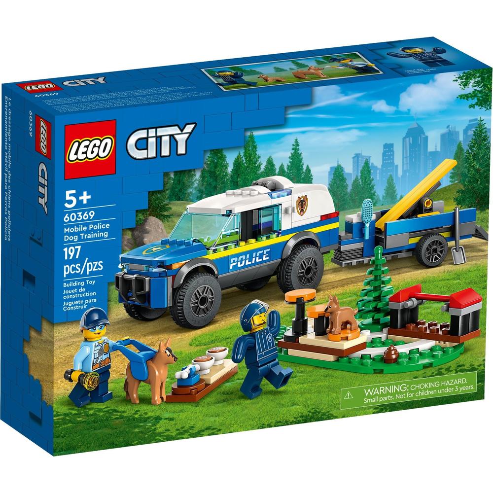 88VIP：LEGO 乐高 City城市系列 60369 移动式警犬训练场 120.55元（需用券）