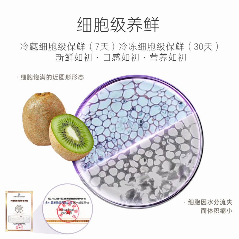 Casarte 卡萨帝 650升原石星岩系列彩晶面板低氧窖藏养鲜全变温区十字对开冰