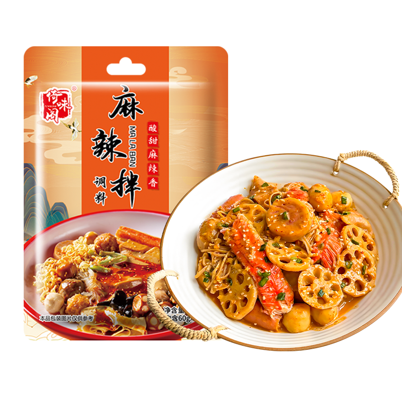 抚顺东北麻辣拌调料凉拌菜 券后3.9元