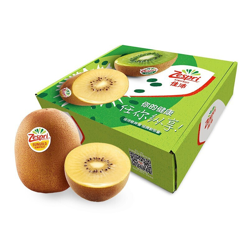 Zespri 佳沛 阳光金果 奇异果 特大果 单果124-145g 12个 61.4元（需用券）