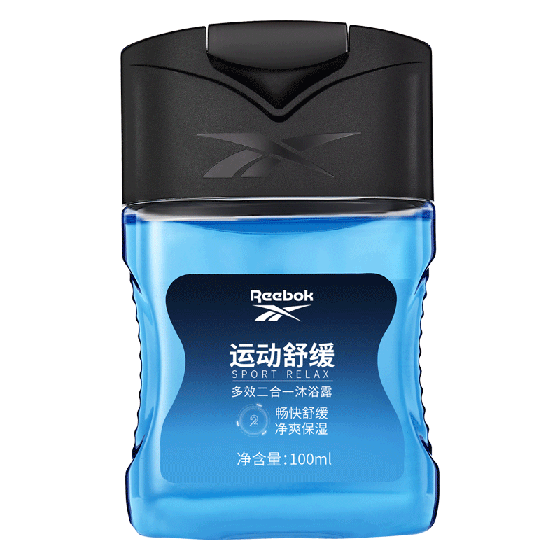 PLUS会员、需首购：REEBOK锐步 男士沐浴露 洗发水二合一 100ml 2.88元