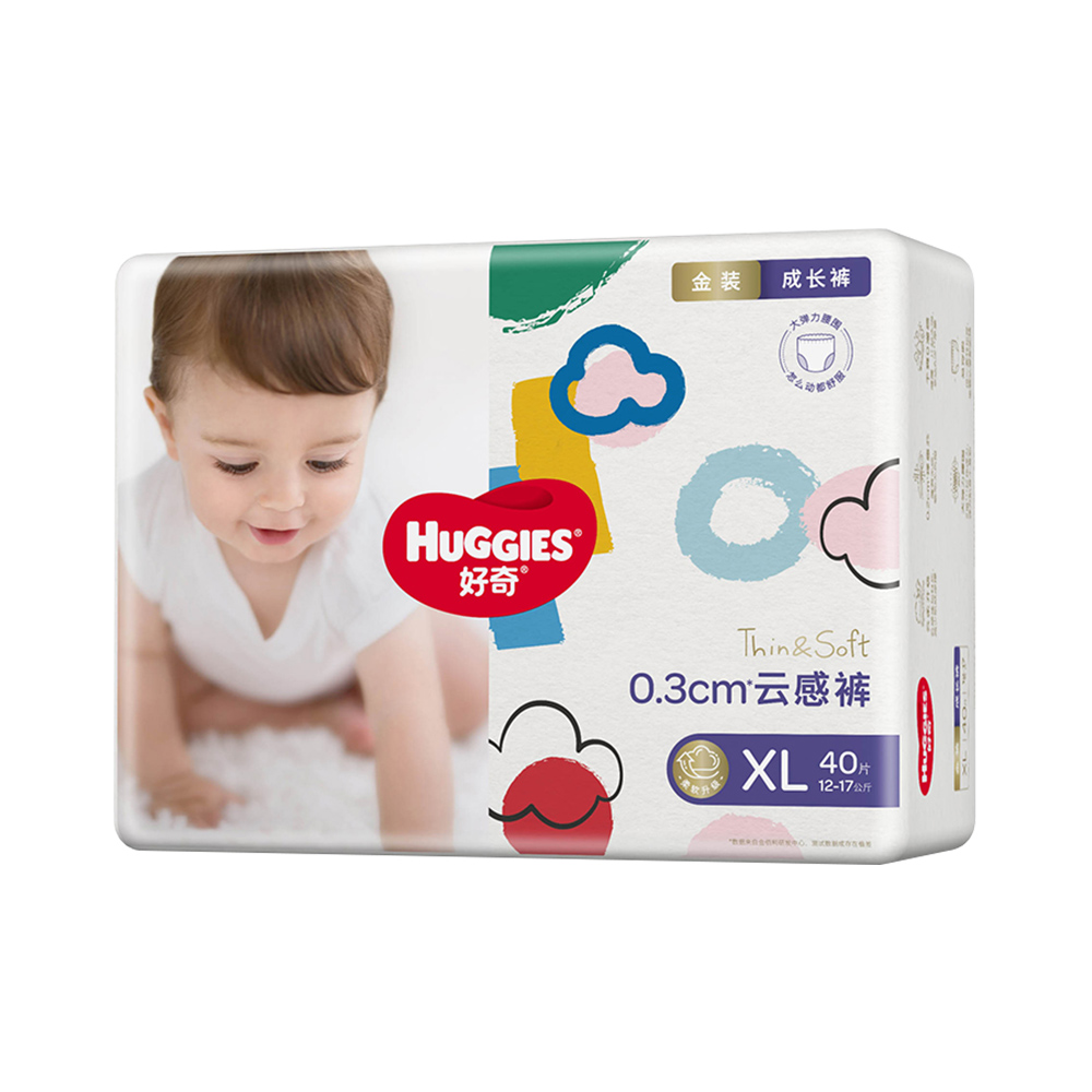 88VIP：HUGGIES 好奇 金装系列 拉拉裤 XL40片 37元（双重优惠，需凑单，返10元购