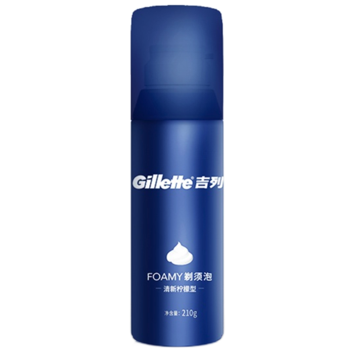 Gillette 吉列 男士剃须泡 清新柠檬型 50ml 9.9元