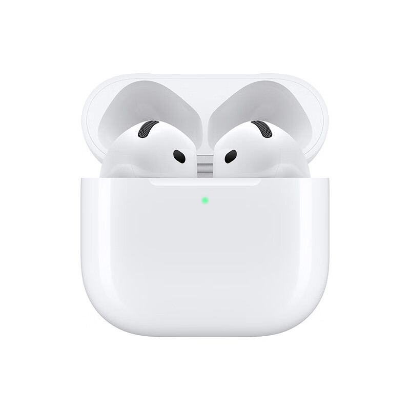 百亿补贴：Apple 苹果 AirPods 4 半入耳式真无线蓝牙耳机 白色 有线充电 1046.22