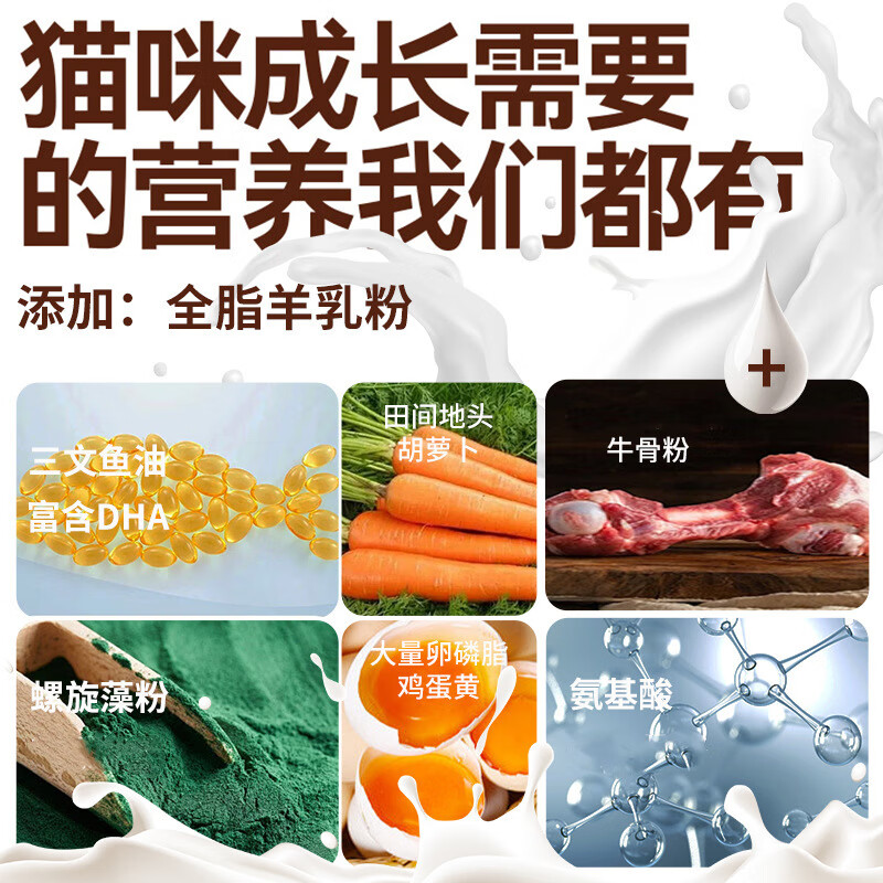 LODI 洛迪 全阶无谷猫粮鲜肉蛋黄绒 500g 5.9元（需买2件，需用券）