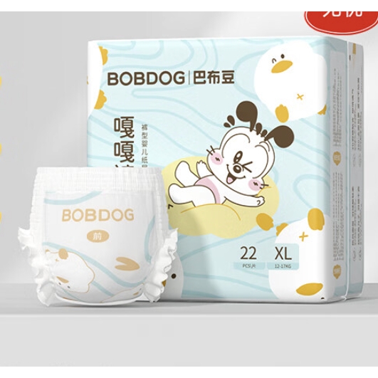 BoBDoG 巴布豆 嘎嘎裤 拉拉裤 XL22片 20元（需买3件，需用券）