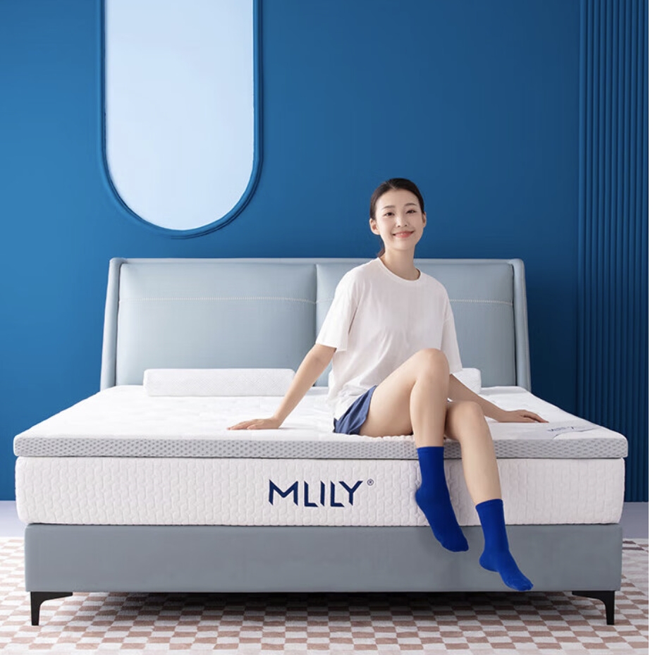 家装季：MLILY 梦百合 舒梦经典款6cm 零压记忆棉软垫 150*200cm 608.1元