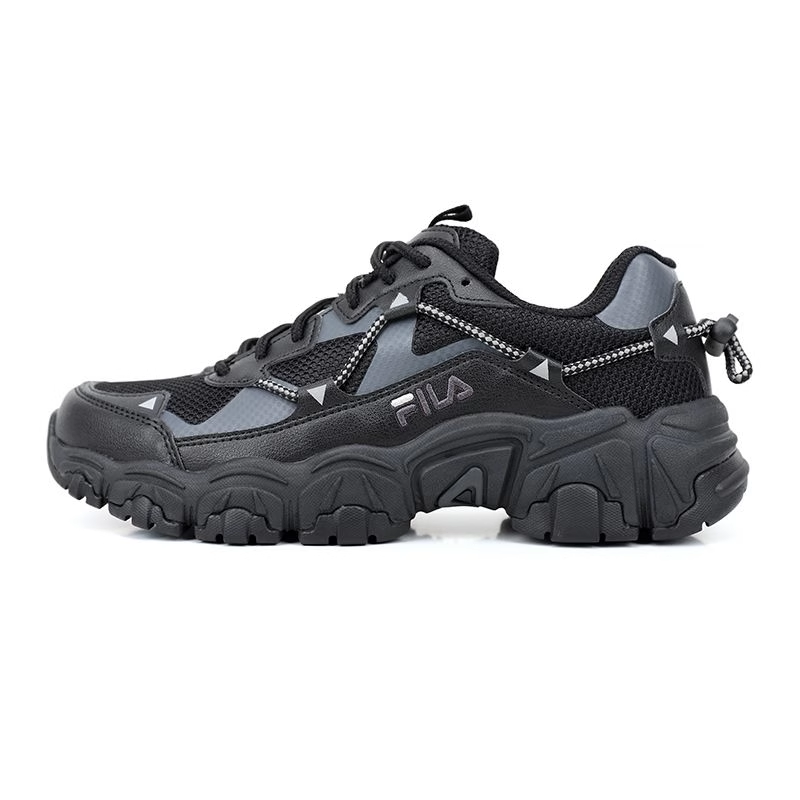 FILA Running MIXR'FM貓爪鞋黑色男女運動休閑鞋1JM02570G001 188.1元
