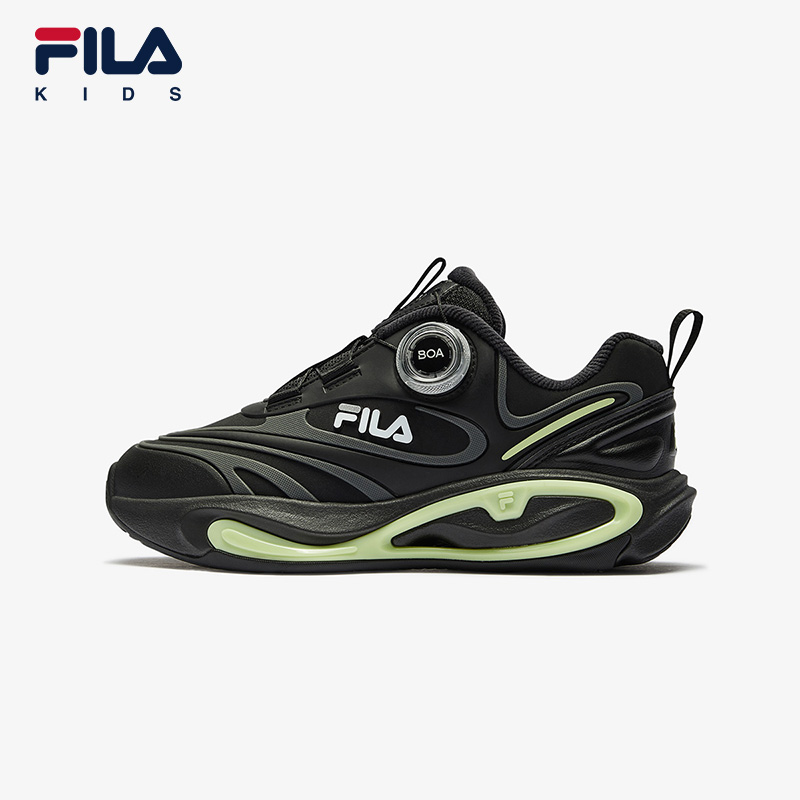 FILA 斐乐 童鞋儿童夜光运动鞋2024冬新款BOA男女中大童跑步鞋RAY2 511.1元