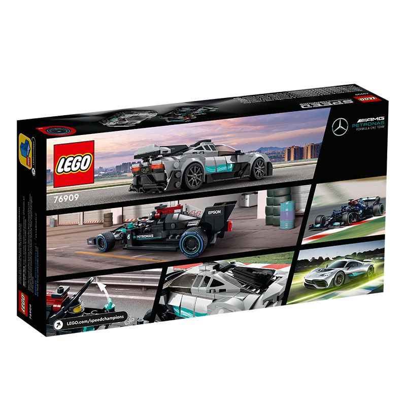 LEGO 乐高 系列76909梅赛德斯奔驰赛车组模型积木玩具跑车拼插 249.8元（需用